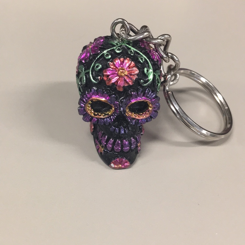 Skull keychain